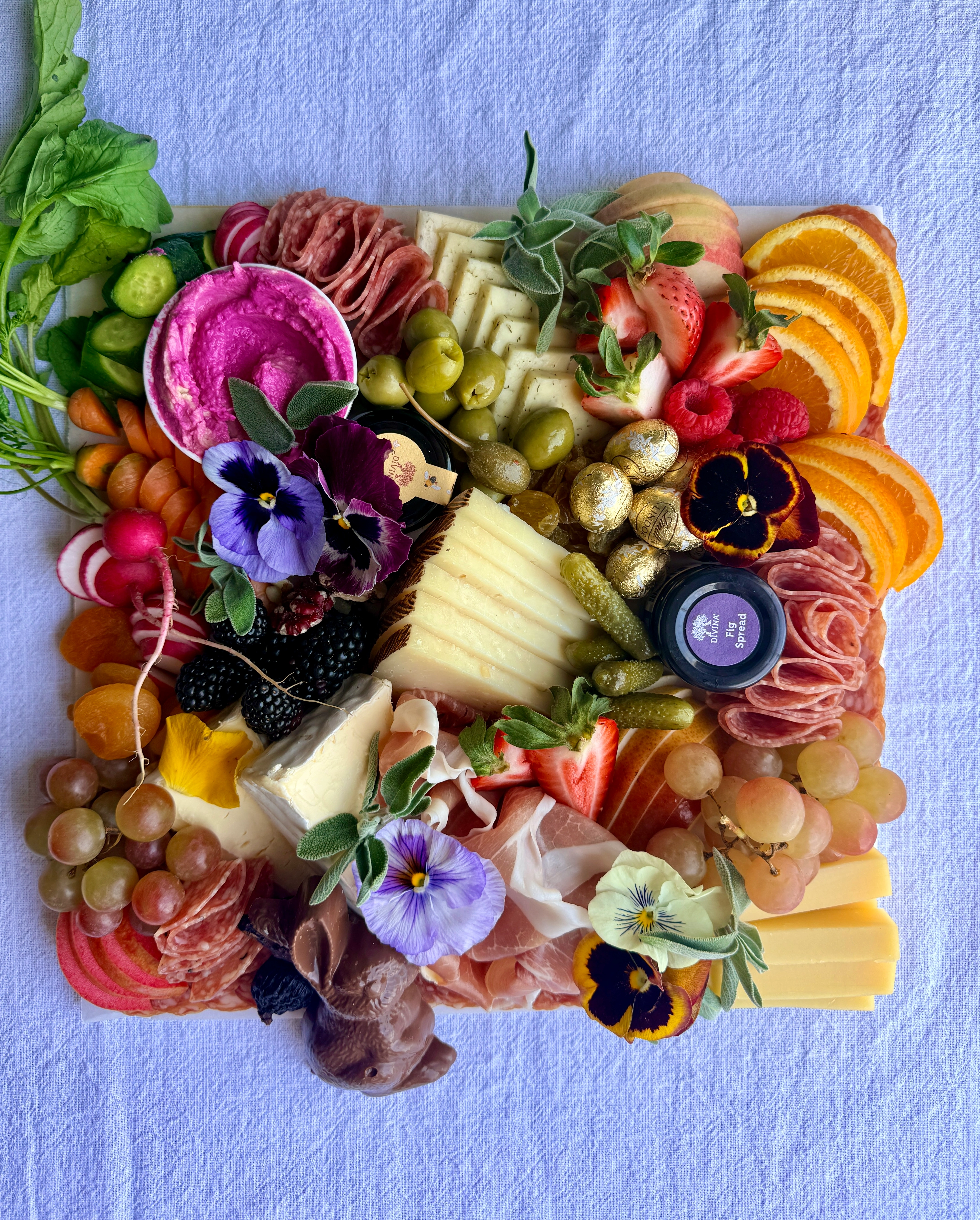 Artisan cheese and charcuterie board San Jose