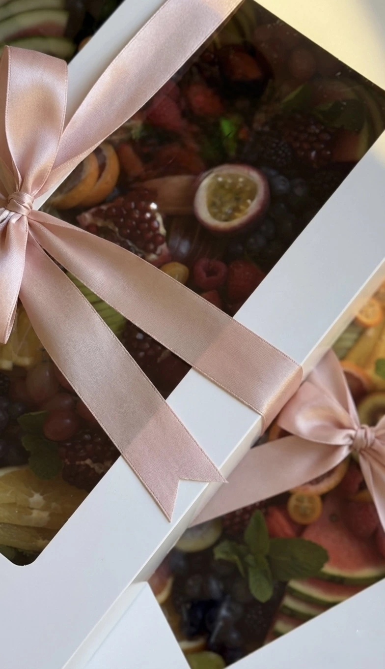 Small charcuterie board view