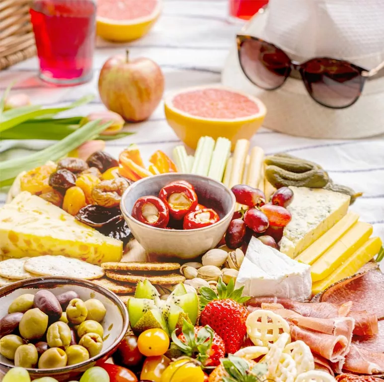 summer charcuterie board in San Jose
