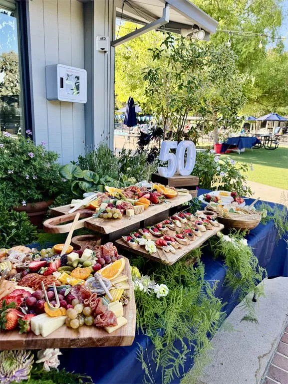 Birthday Party Grazing Table