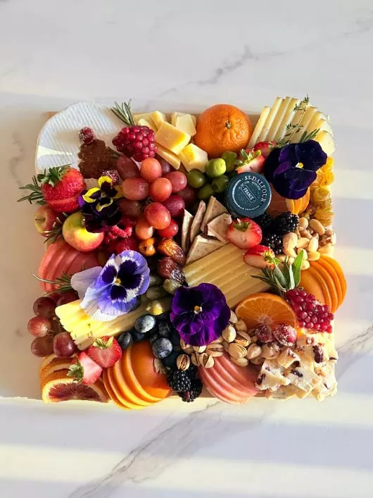 meat and cheese platter 