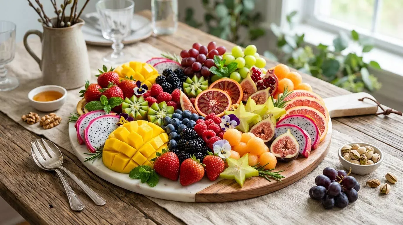 Elegant fruit platter