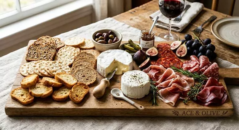 Breadcrumb Charcuterie Board