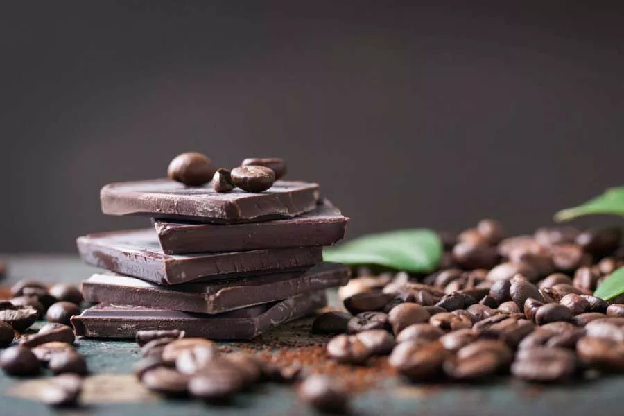 Dark chocolate for a perfect charcuterie board
